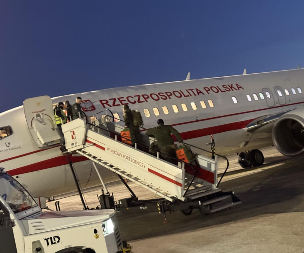 Dwa samoloty Sił Zbrojnych w drodze do Omanu po Polaków