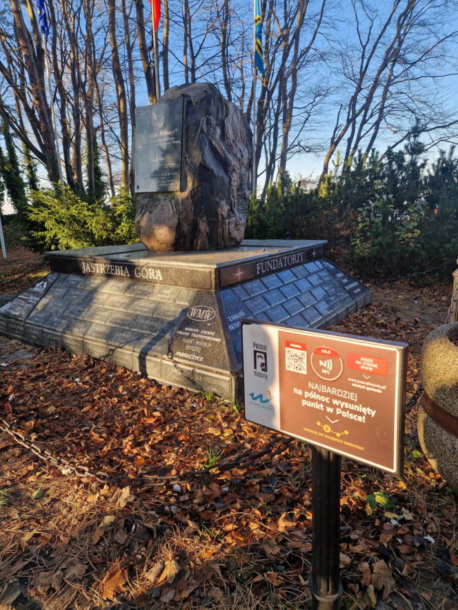 Niesamowite miejsce nad morzem. To najbardziej wysunięty na północ punkt Polski!