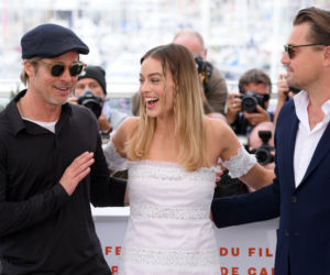 Brad Pitt, Margot Robbie, Leonardo DiCaprio