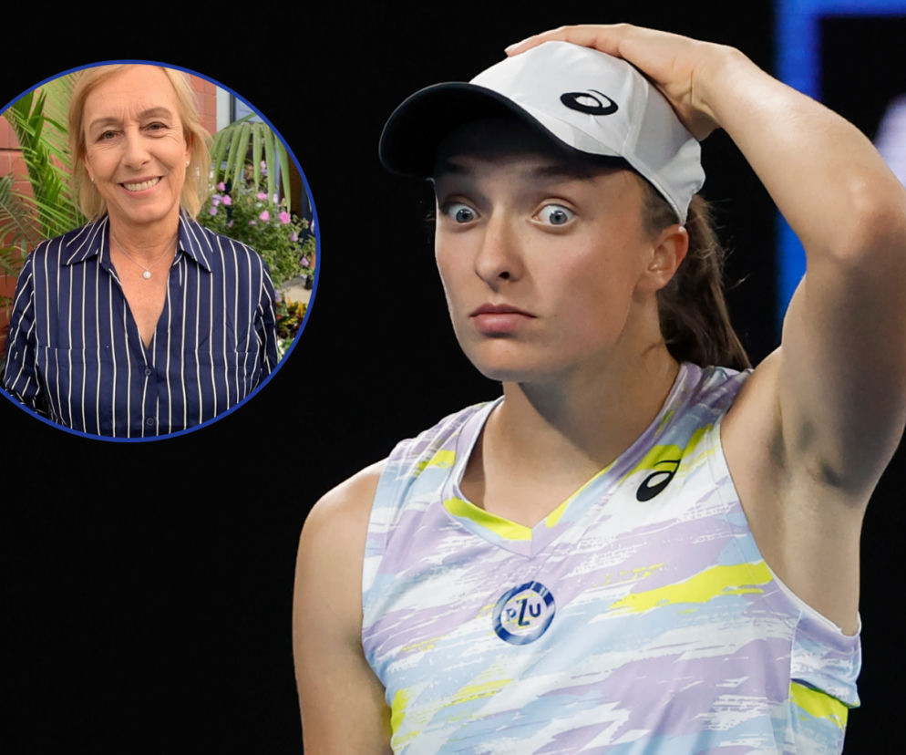 Iga Świątek, Martina Navratilova