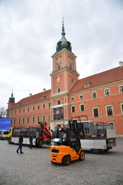 Przygotowania do wizyty Wołodymyra Zełenskiego w Warszawie