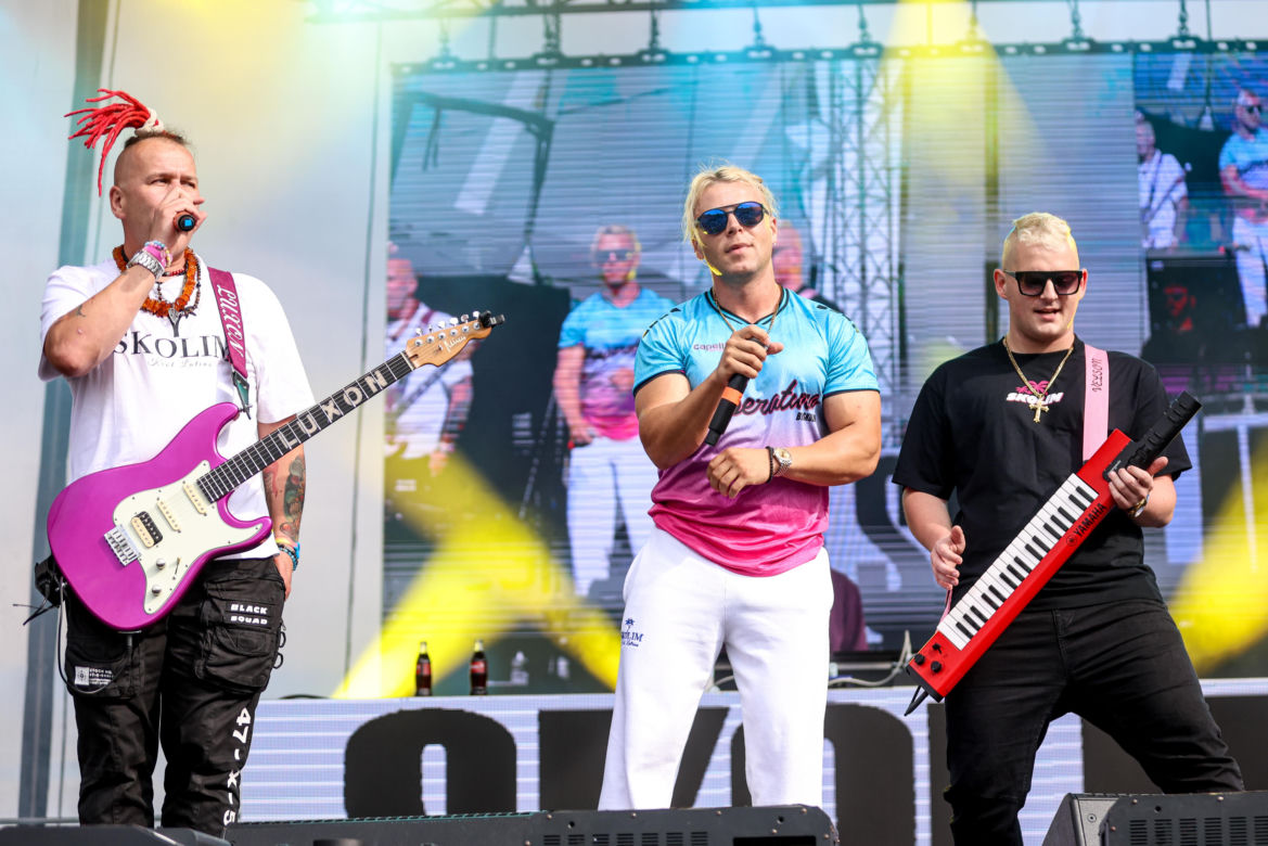 Śląska Scena Letnia na promenadzie przy Stadionie Śląskim w Chorzowie
