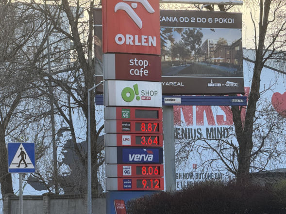 Rekordowe ceny. Diesel przebił 9 zł!