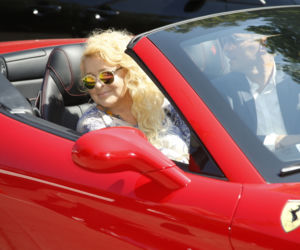 Magda Gessler w Ferrari
