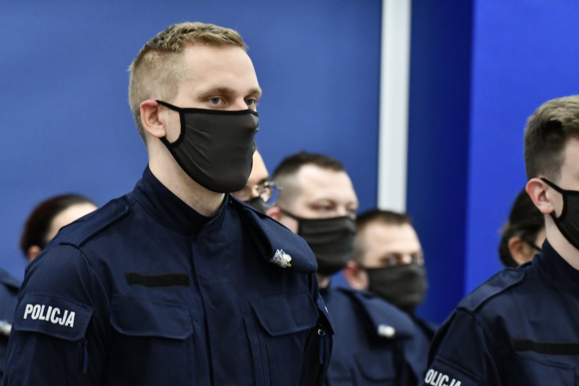 Nowi funkcjonariusze w szeregach podlaskiej policji