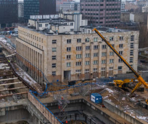 Łódzki Dom Kultury - wciąż jest częścią placu budowy
