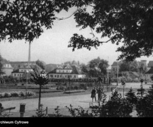Kolonia urzędnicza przy ul. Świętojańskiej widoczna od strony Plant, lata 1933 - 1939