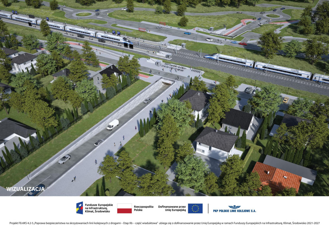 Warszawa. Tunel w Wesołej