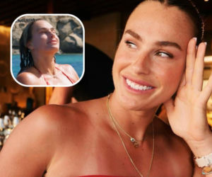 Aryna Sabalenka w maciupeńkim bikini wyłoniła się z wody, niektórzy fani oburzeni. Proszę więcej tenisa