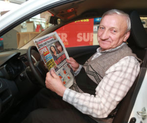 PAN STANISŁAW WYGRAŁ SUZUKI W ZDRAPCE SUPER EXPRESS-U.