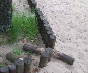 Bełchatów: Straż miejska interweniowała na leśniej BIBIE młodzieży. Inni demolowali plac zabaw! 