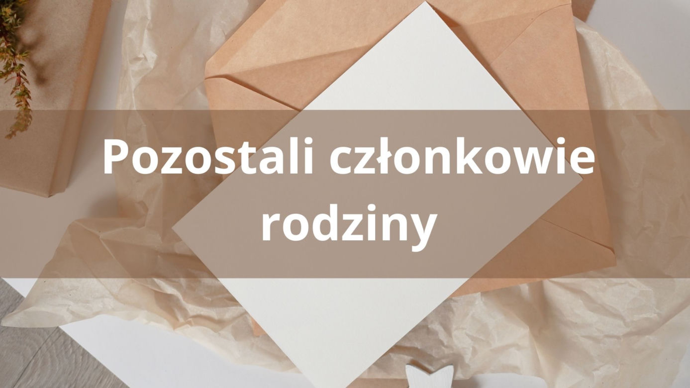 Pozostała część rodziny 
