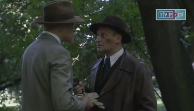 Czas honoru 6 sezon odc. 78. Woźniak (Mariusz Kiljan), Lars Rainer (Piotr Adamczyk)