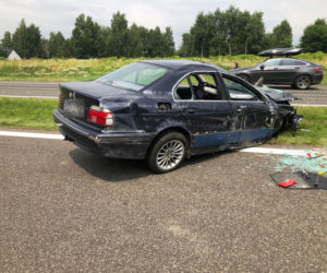 Dachowania na A4 i DK94 koło Tarnowa