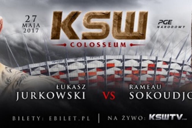 KSW 39: Juras - Sokoudjou - 27 maja na Narodowym!