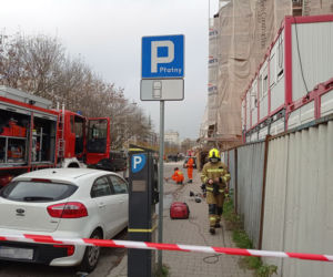Zawalona kamienica przy ul Wrzesińskiej