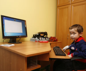 Tomek wrócił do domu na święta