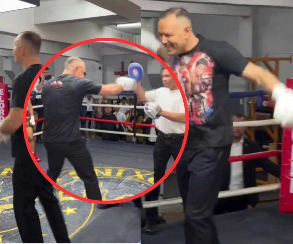 Karol Nawrocki boksuje na ringu z Manny Pacquiao. O treningu prezydenta z mistrzem przeczytasz na SE.