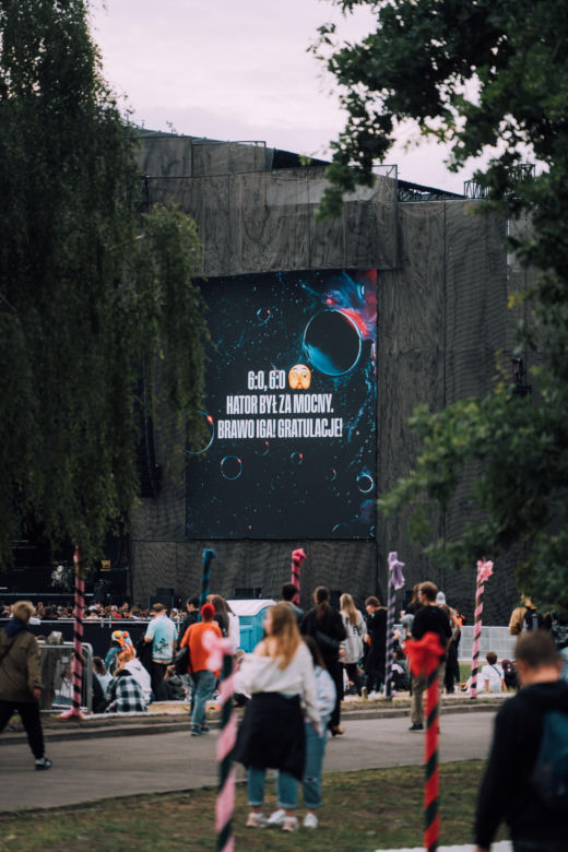 ZORZA 2025 w Warszawie. Zdjęcie z drugiego dnia festiwalu Dawida Podsiadły