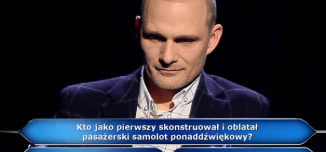 Pasażerski samolot ponaddźwiękowy - kto skonstruował i oblatał? Odpowiedź na pytanie z Milionerów 