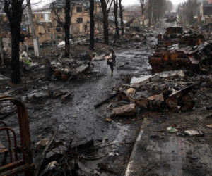 Nie da się przyzwyczaić do krwi i strachu. Czwarta rocznica wojny w Ukrainie