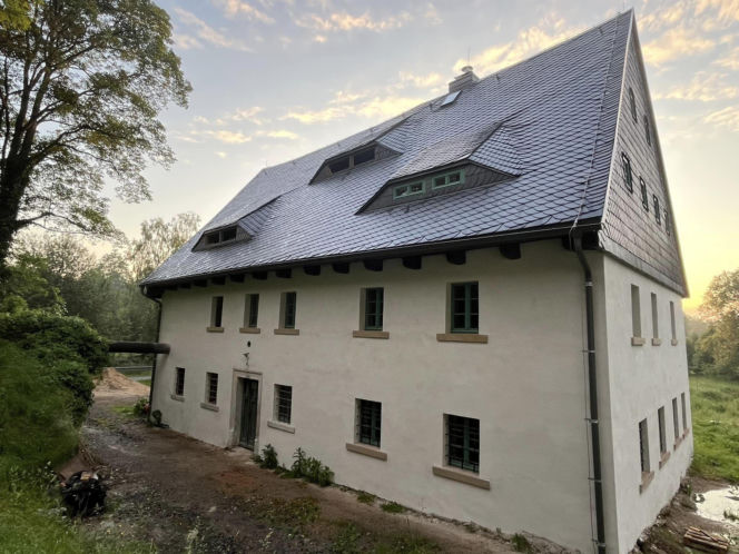 Dolny Młyn w Wojciechowie dawniej i teraz