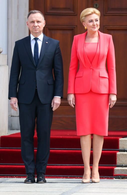 Dorota Goldpoint ubiera Pierwszą Damę