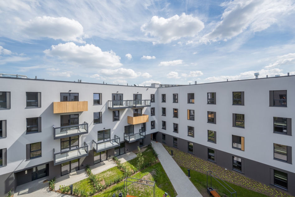 Budynek Cerisier Résidence od Ultra Architects