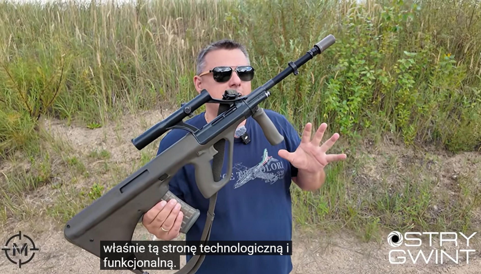 Steyr AUG / StG 77 - test karabinu