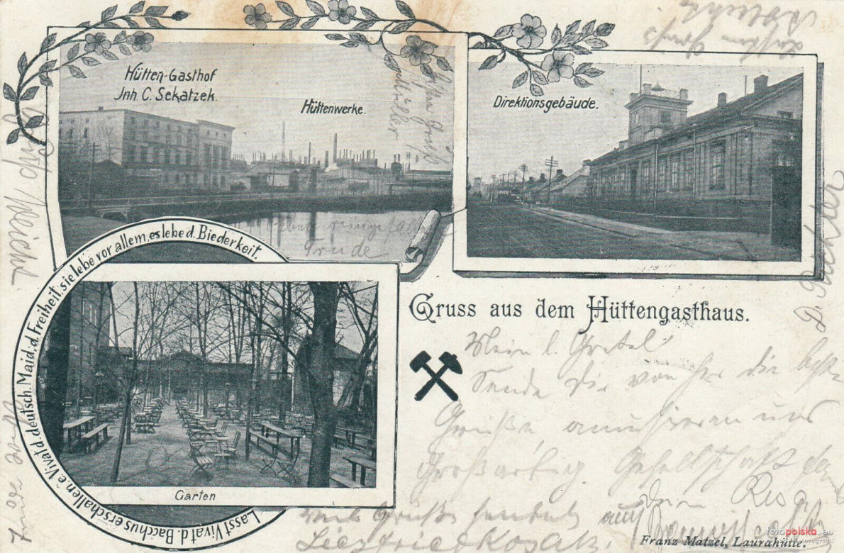 Huta Jedność w Siemianowicach Śląskich na starych zdjęciach i pocztówkach