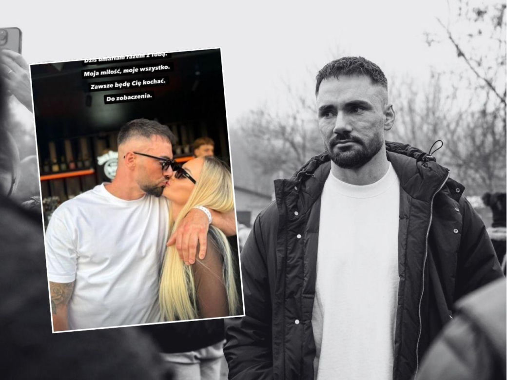 Łukasz Litewka z ukochaną