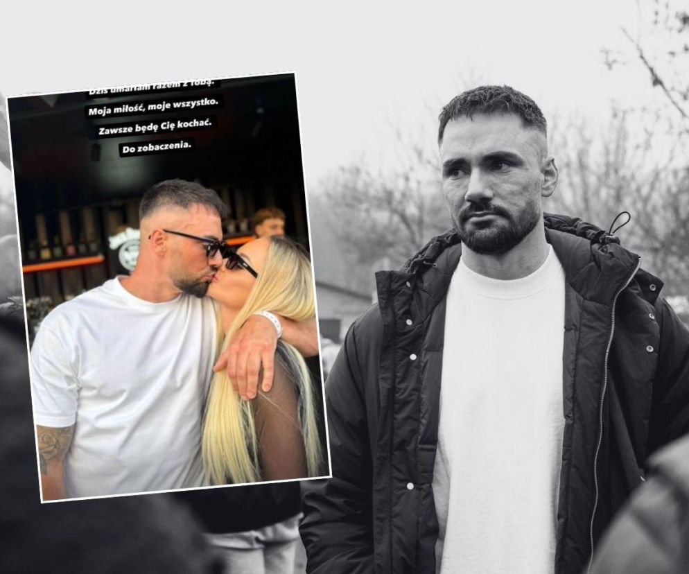 Łukasz Litewka z ukochaną