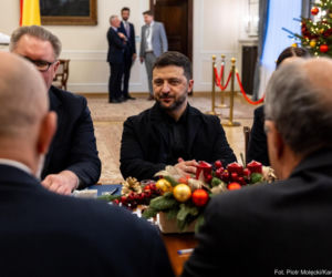 Wołodymyr Zełenski w polskim Sejmie