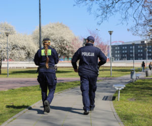 Policja i wojsko na ulicach Krakowa
