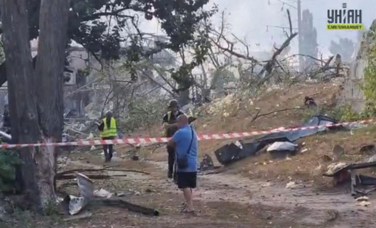 Atak ukraińskich dronów na Krym i Rosji na Kijów