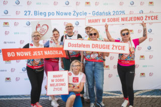 Pomaszerują dla transplantologii. Gdańsk gospodarzem 30. Biegu po Nowe Życie.