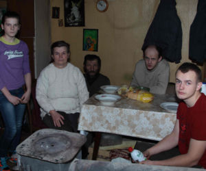 Nie jemy bo córka odrabia lekcje