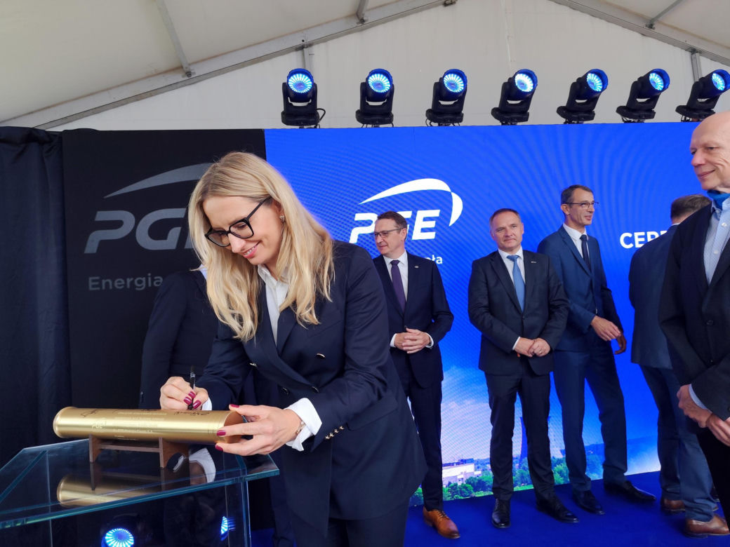 Wmurowanie kamienia węgielnego pod budowę nowego źródła ciepła dla Krakowa