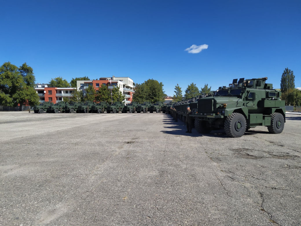 Premier Morawiecki w Siedlcach: oficjalne przekazanie 18. Dywizji Zmechanizowanej transporterów Cougar - 05.09.2022