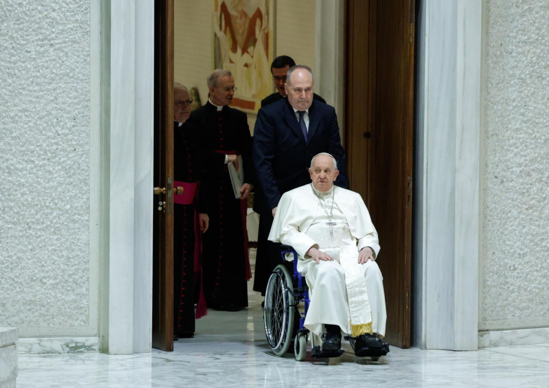 Papież Franciszek w szpitalu. Miał poważne problemy z głosem podczas audiencji