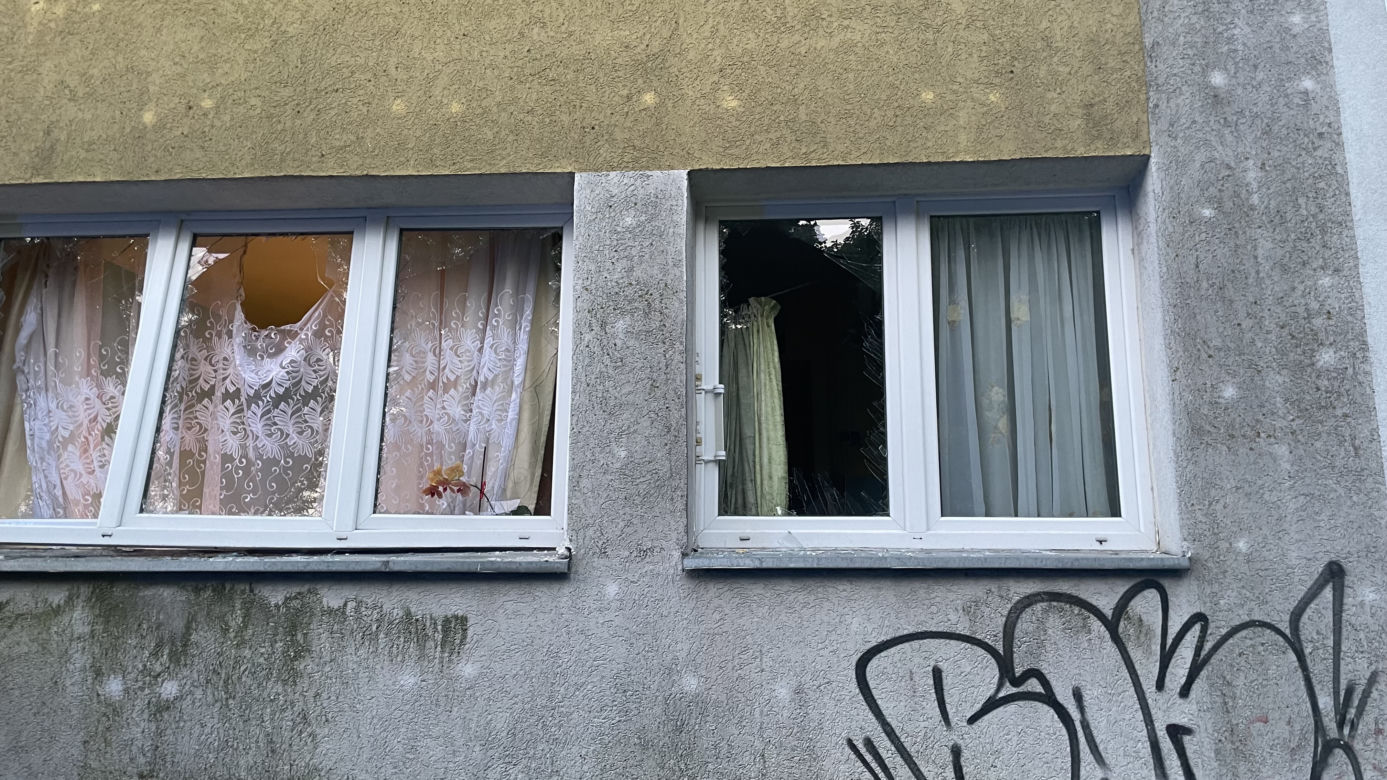Wybuch w Kołobrzegu. Eksplodował pojemnik z szamponem