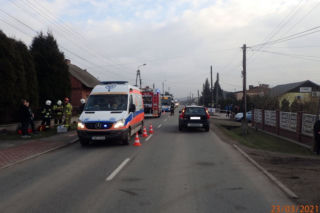 Koszmar na drodze w Gaszowicach. 9-letni chłopiec wbiegł wprost pod koła samochodu!