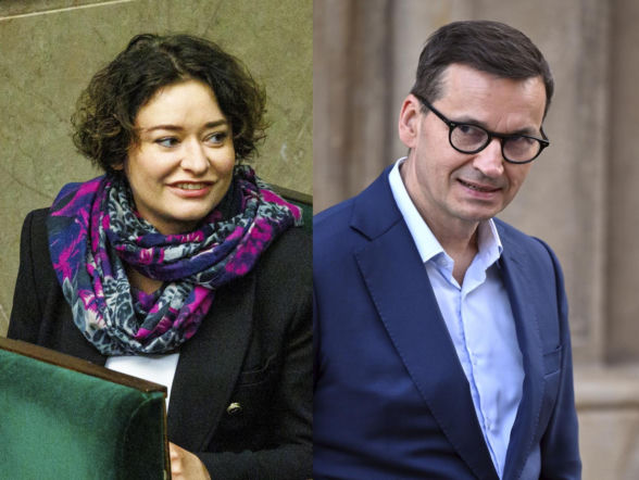 Żukowska woli „dillować” z Morawieckim. Stanęła po jego stronie
