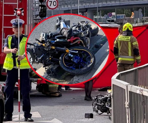 Koszmarny wypadek. Nagranie śmierci motocyklisty przeraża