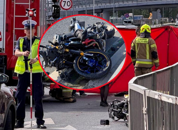 Policjant na motocyklu zginął, uderzając w auto. Prokuratura ujawnia po makabrycznym wypadku!