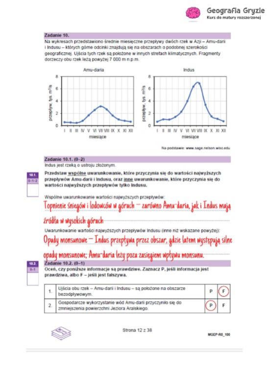 Matura 2025 geografia - odpowiedzi, arkusz CKE  15.05.2025 - Formuła 2023	