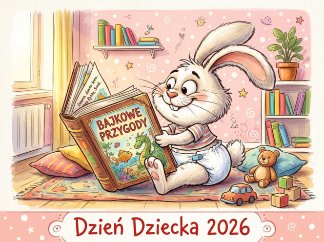 Zabawna kartki na Dzień Dziecka dla dorosłych