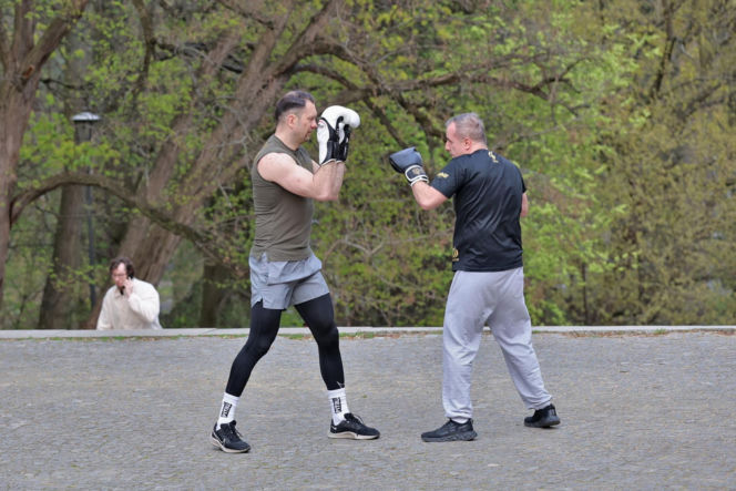 Łukasz Mejza uczył boksu pod chmurką Przemysława Czarneckiego