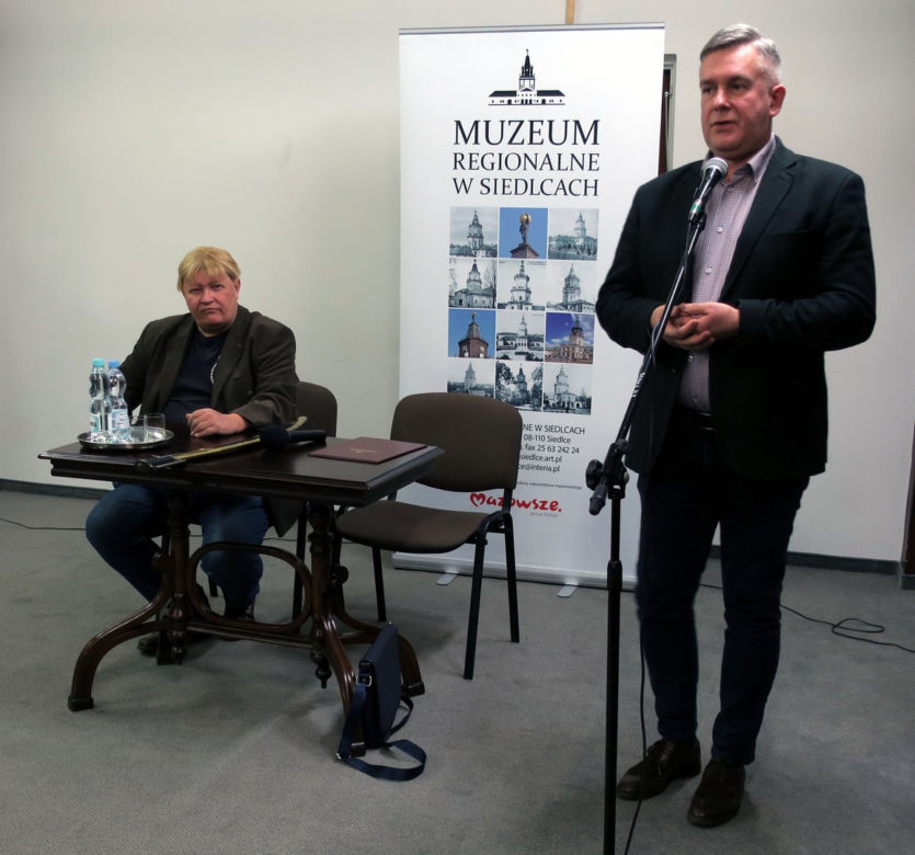 Jacek Komuda - gość siedleckiego Muzeum Regionalnego 9 lutego 2023