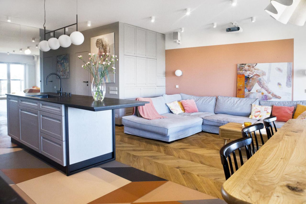 Kuchnia i salon